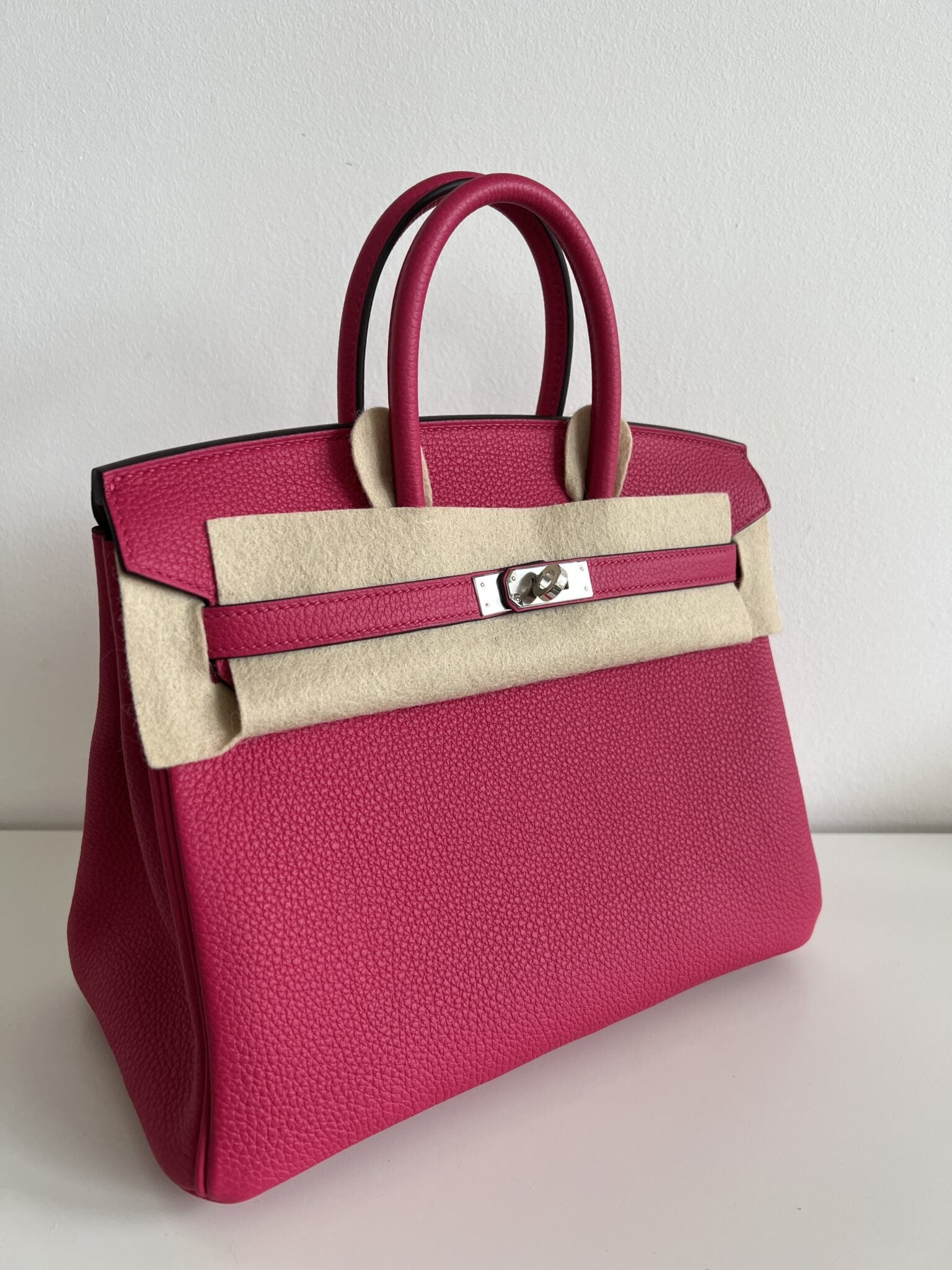 Hermès Birkin 25 – Togo Leather in Rose Mexico with Silver Hardware - Zeuskicks