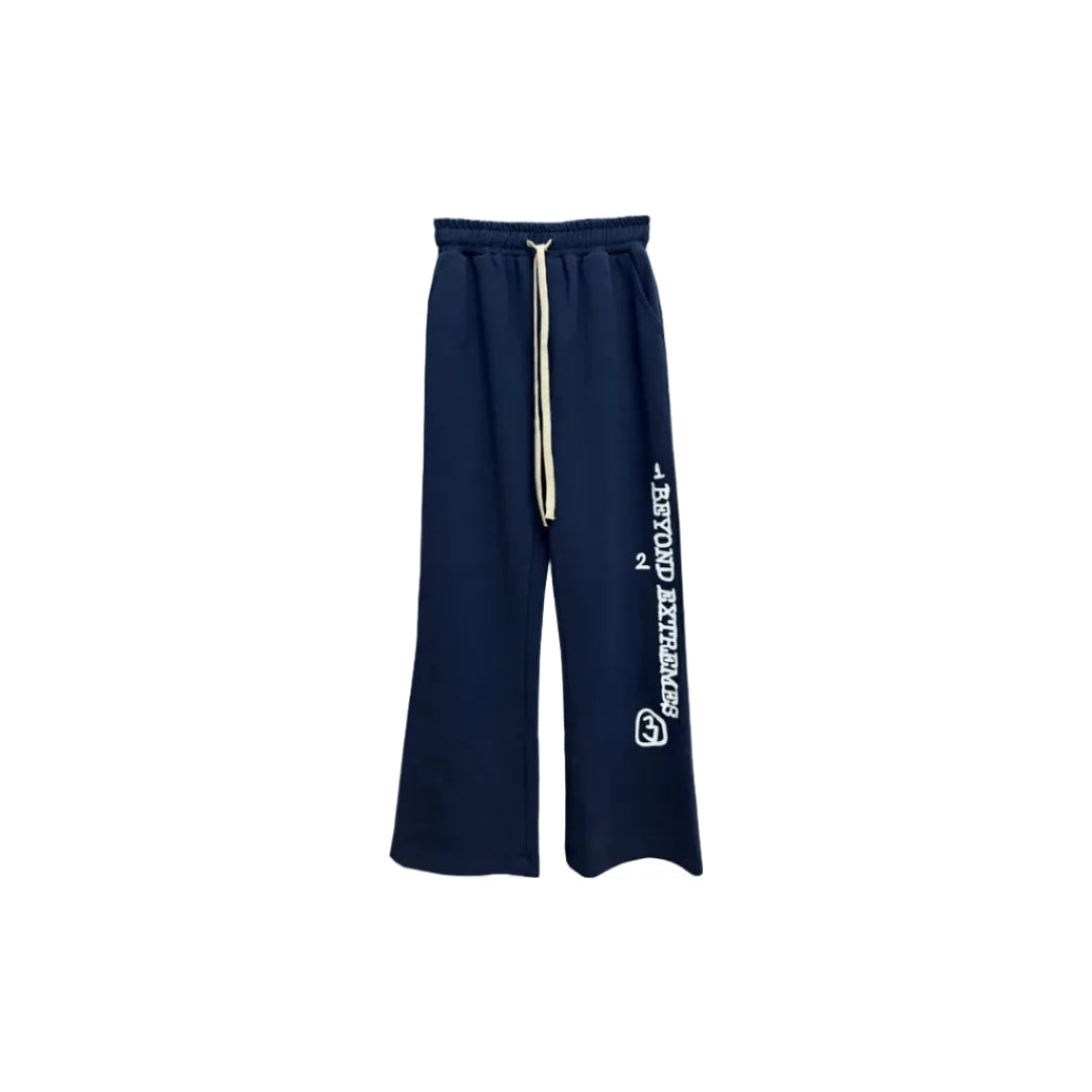 Handwritten Pants in Navy [Unisex] by Beyond Extremes