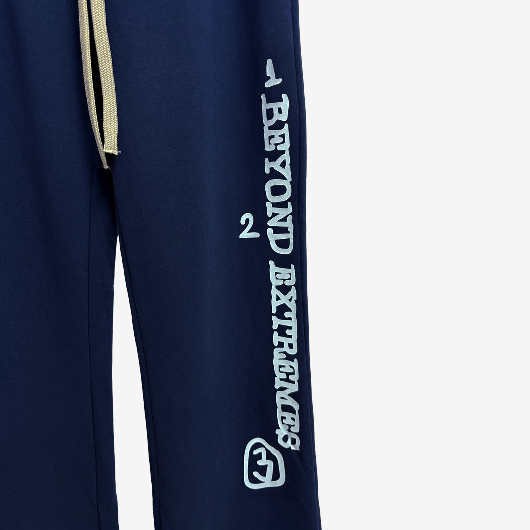 Handwritten Pants in Navy [Unisex] by Beyond Extremes