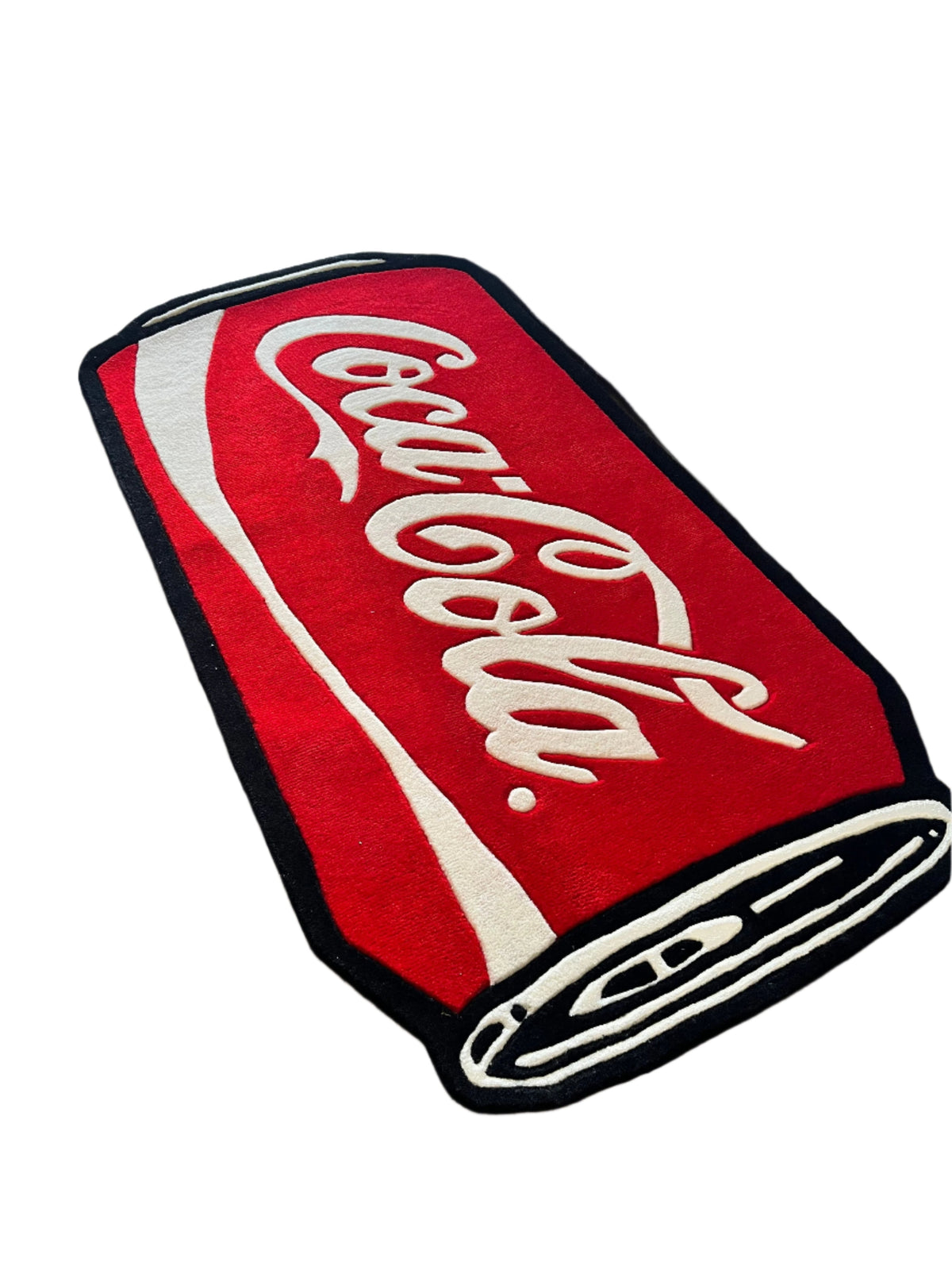 Cola Can Hand Tufted Custom Rug by THE DRIP CO. RUGS