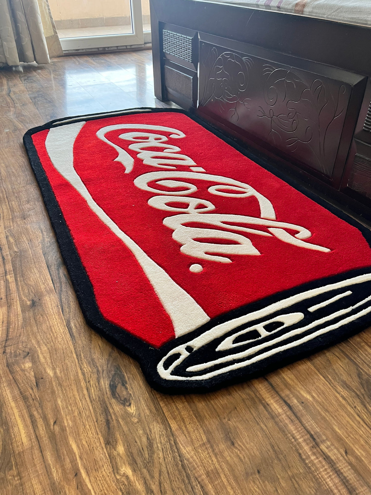 Cola Can Hand Tufted Custom Rug by THE DRIP CO. RUGS