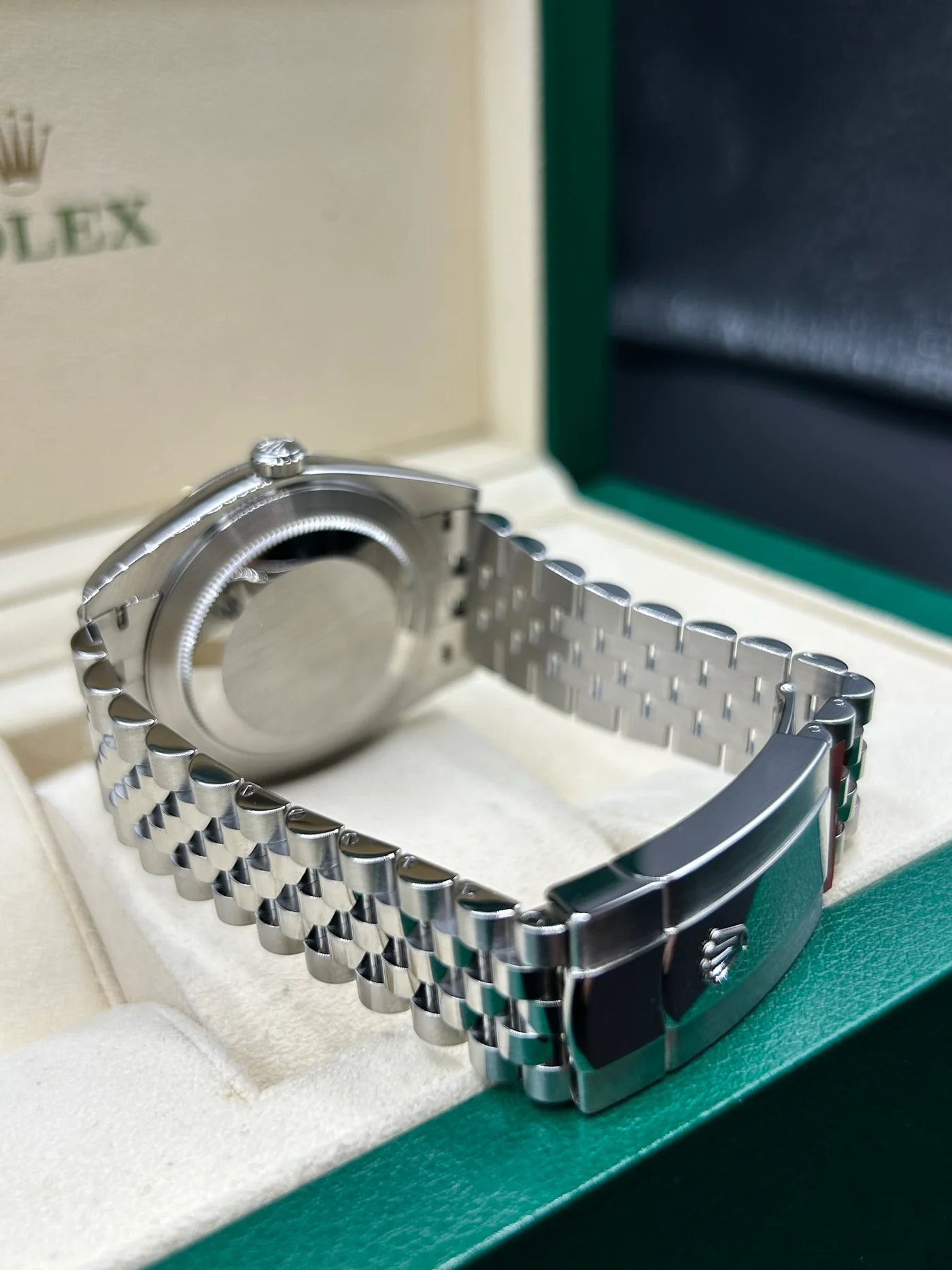 Men’s Rolex Datejust 36 126334 Blue Diamond Dial Jubilee Steel Watch
