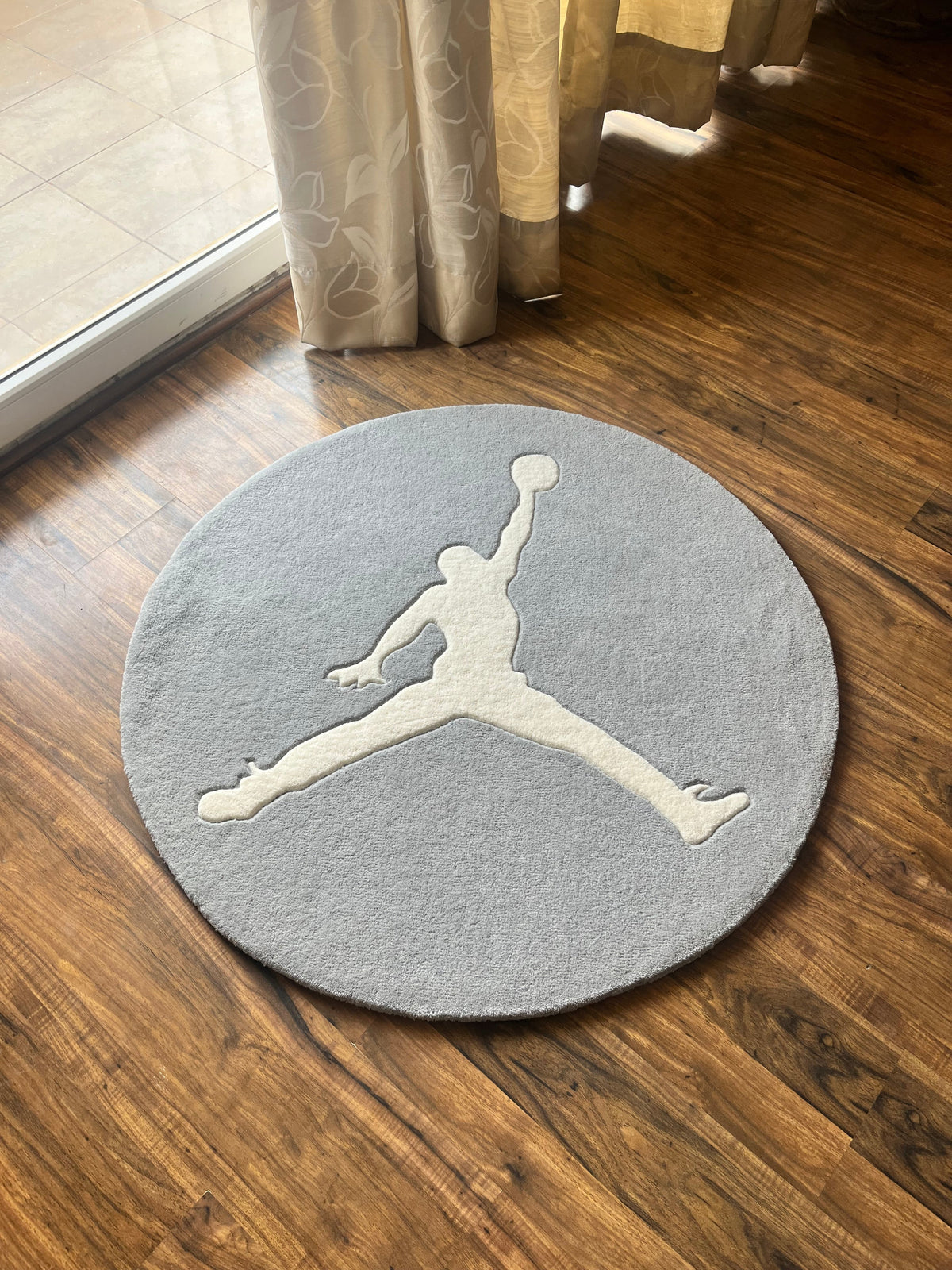 Jumping Man  Custom Rug by THE DRIP CO. RUGS