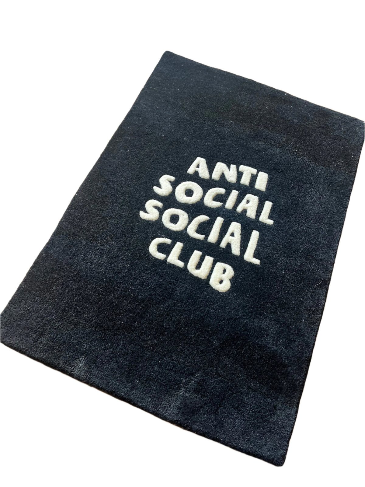 Anti-Social Social-Club Hand Tufted Custom Rug by Drip Co. by THE DRIP CO. RUGS