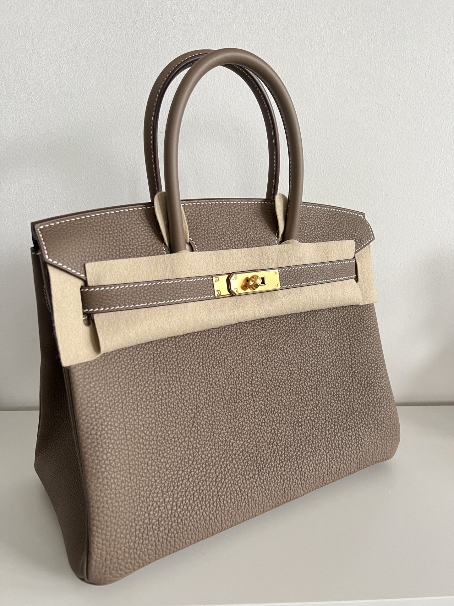 Hermès Birkin 30 – Etoupe Togo Leather with Gold Hardware - Zeuskicks