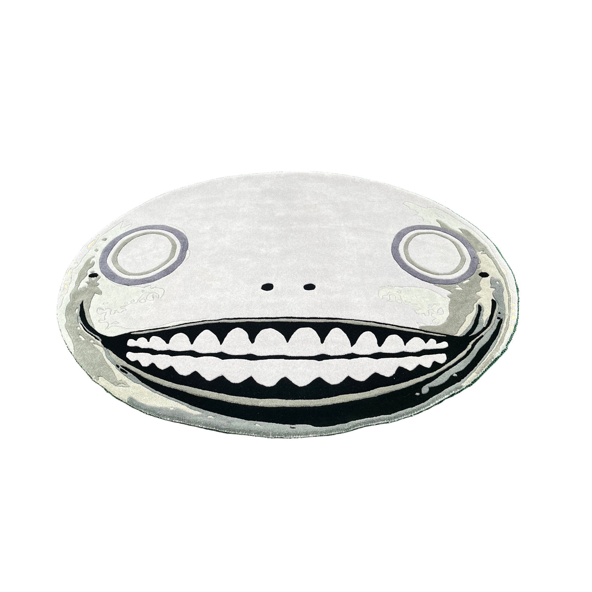 Grey Face Custom rug by THE DRIP CO. RUGS