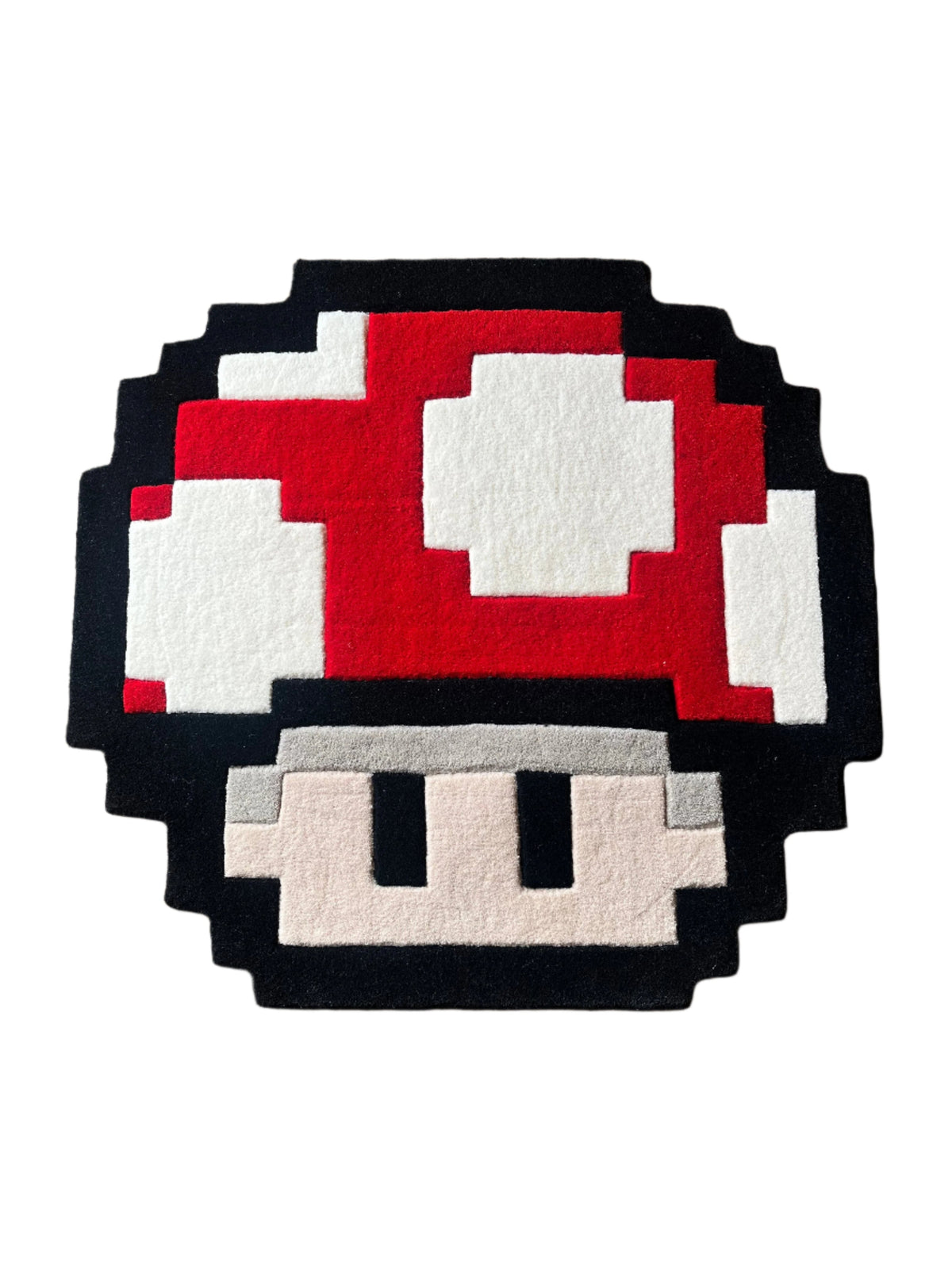 Mushroom Retro Gaming Custom Rug by THE DRIP CO. RUGS