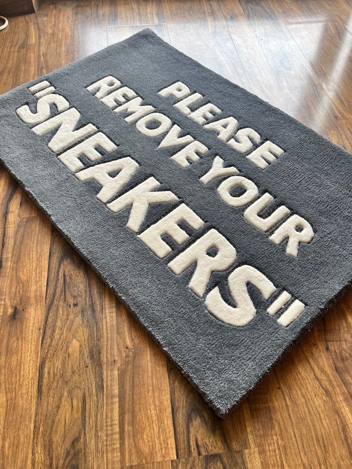 Remove your Sneakers Custom Rug by THE DRIP CO. RUGS