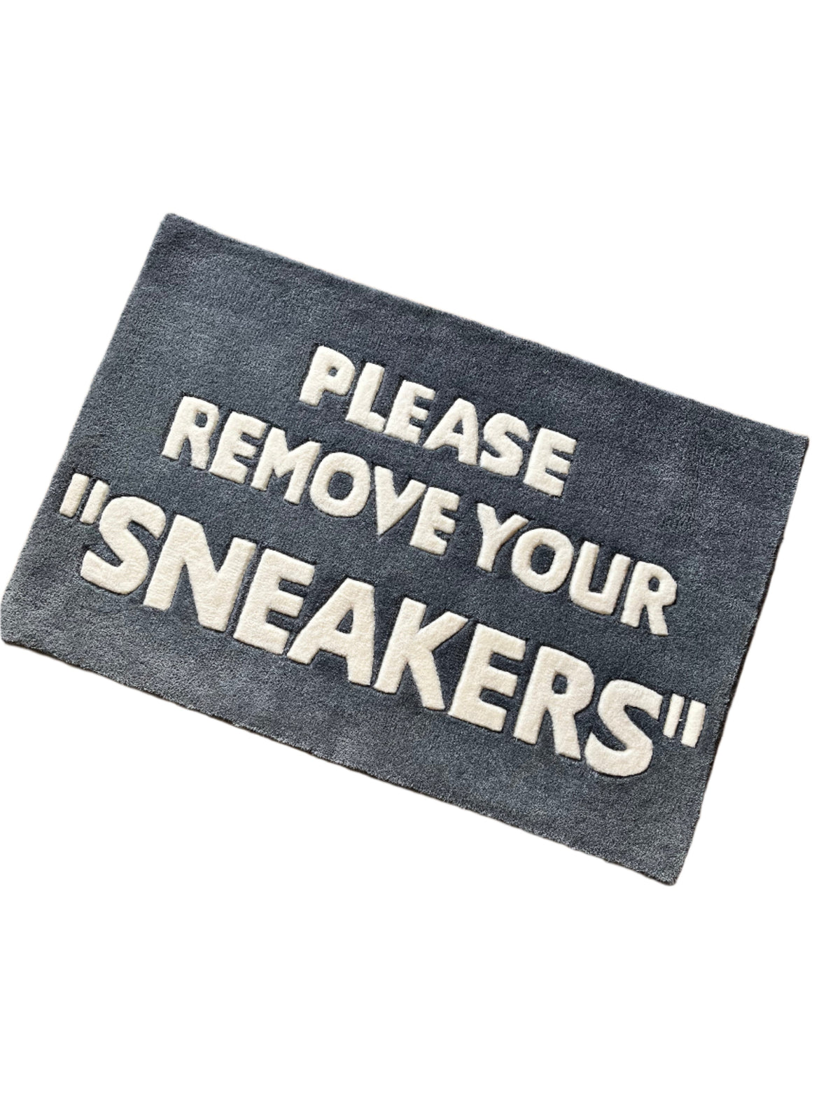 Remove your Sneakers Custom Rug by THE DRIP CO. RUGS