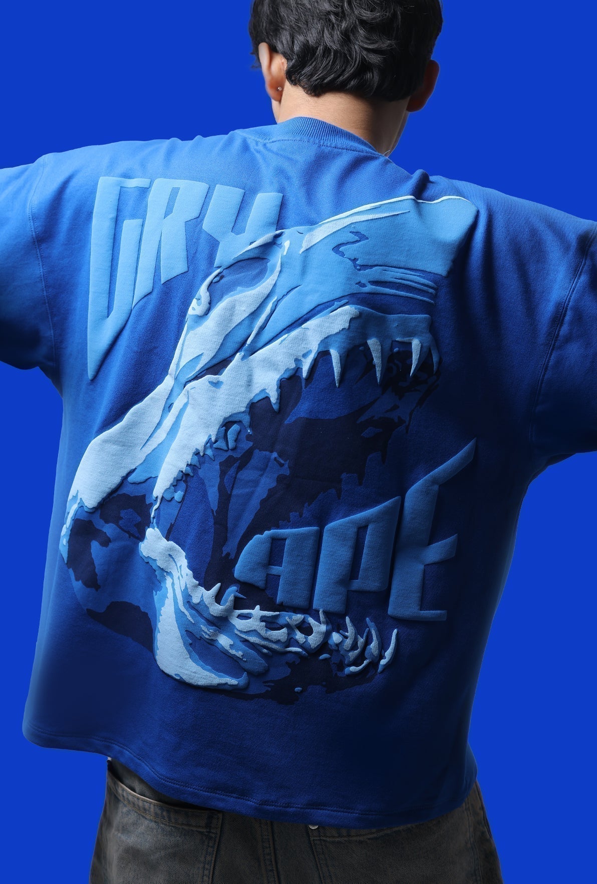 DEEP BLUE T-SHIRT by GRYAPE