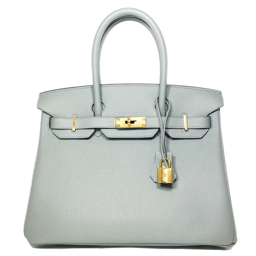 Hermès Birkin 30 – Gris Mouette Togo Leather with Gold Hardware - Zeuskicks