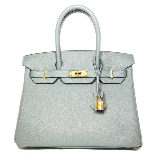 Hermès Birkin 30 – Gris Mouette Togo Leather with Gold Hardware - Zeuskicks