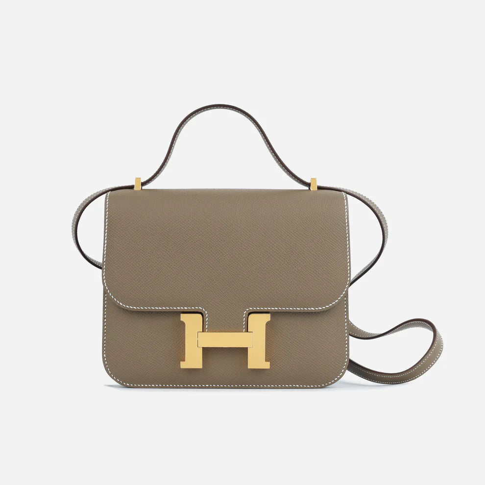 Hermès Constance 18 Epsom – Etoupe with Gold Hardware