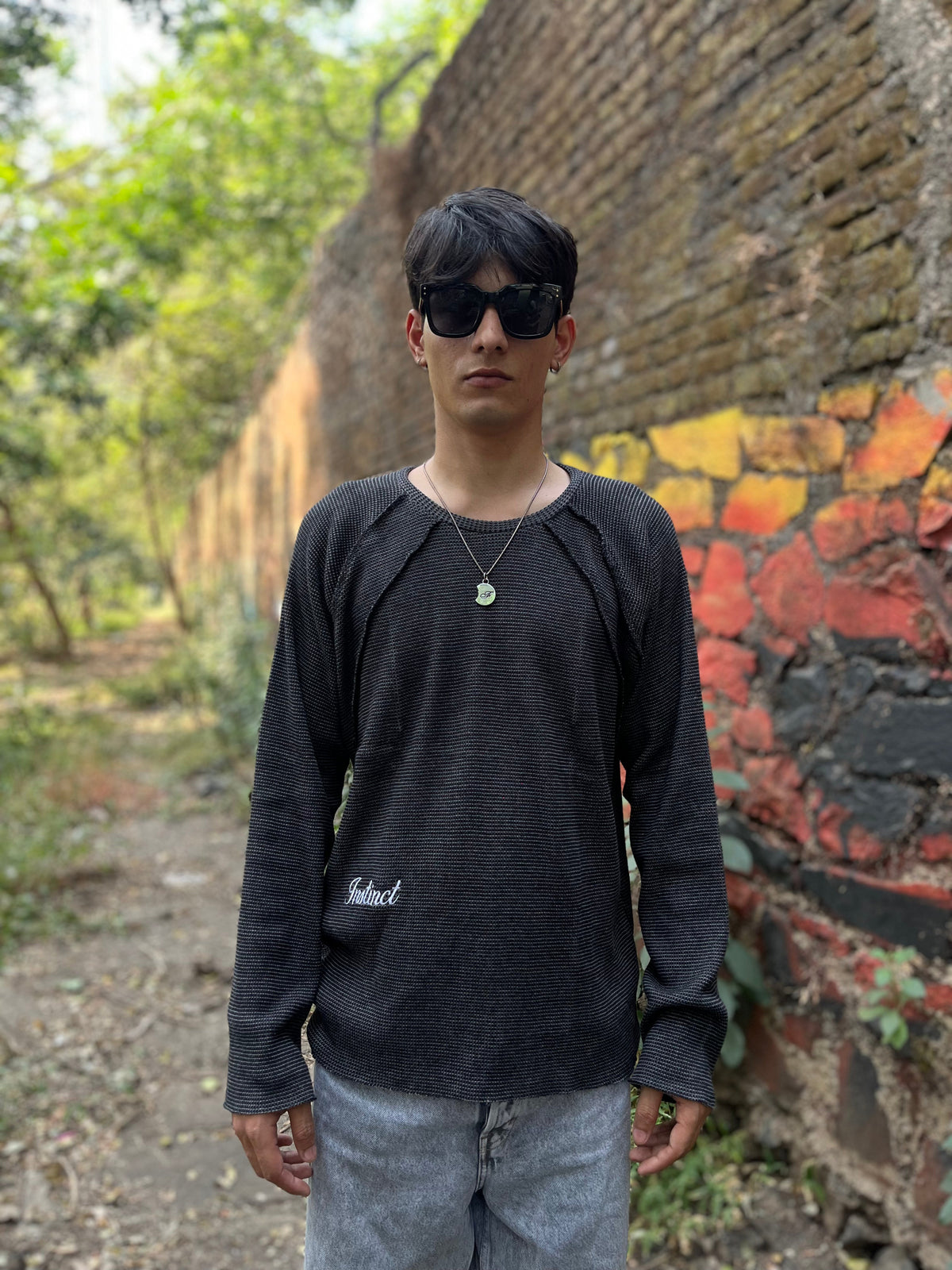 Afterhours - Full Sleeves Tshirt (Black) by Instinct First