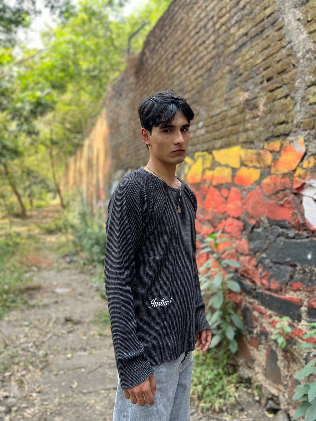 Afterhours - Full Sleeves Tshirt (Black) by Instinct First