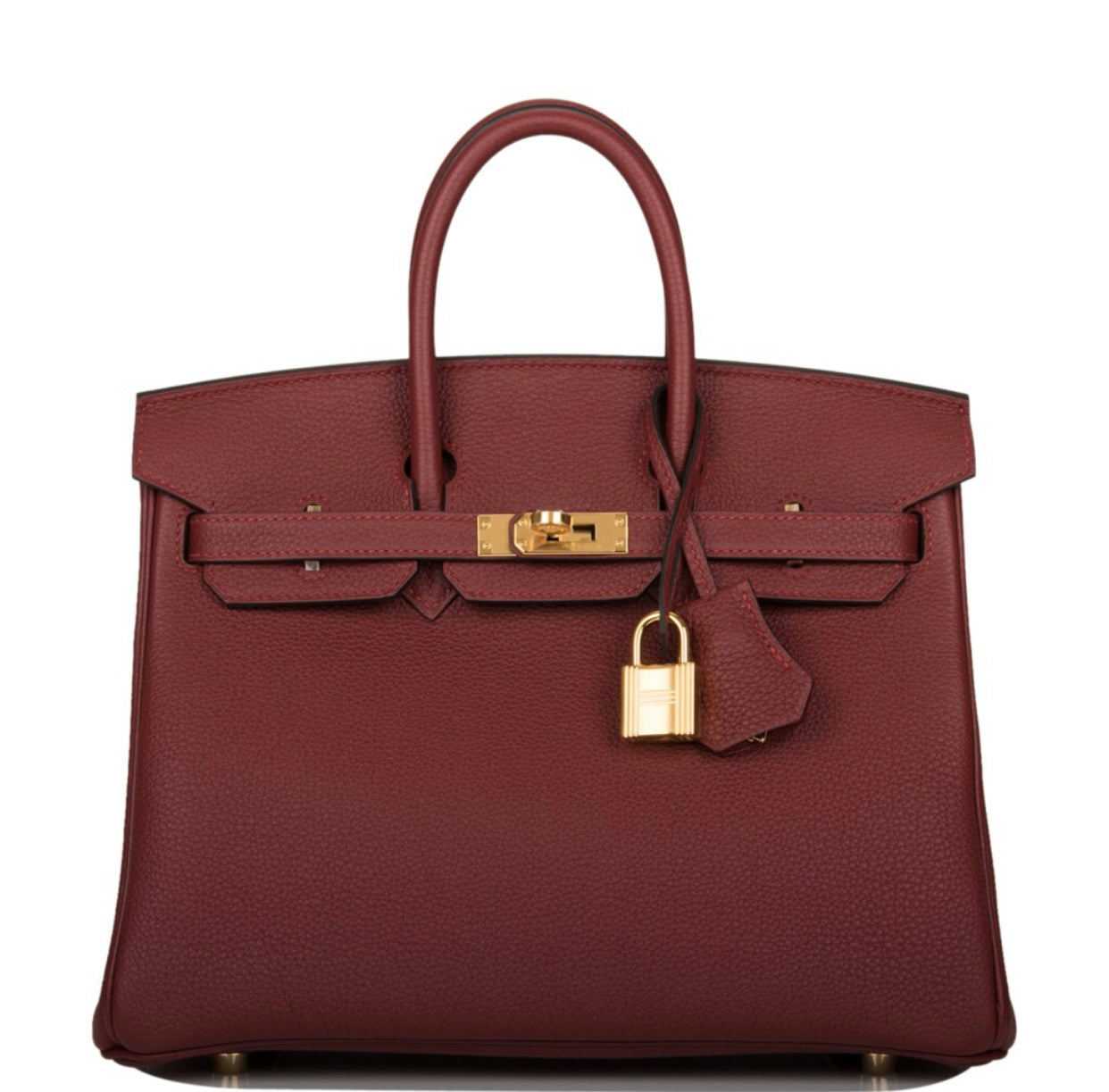 Hermès Birkin 25 – Rouge H Togo Leather with Palladium Hardware