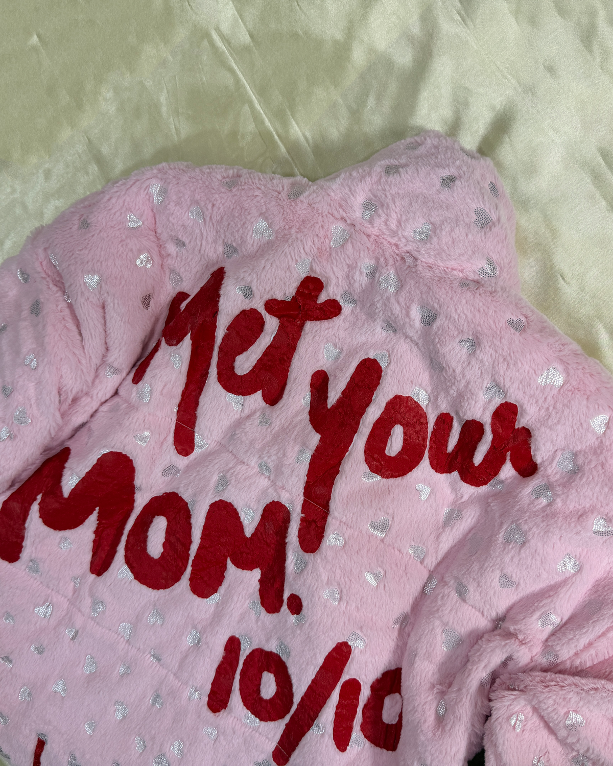 Mom's Love Puff Jacket | Baby Pink by esthreall