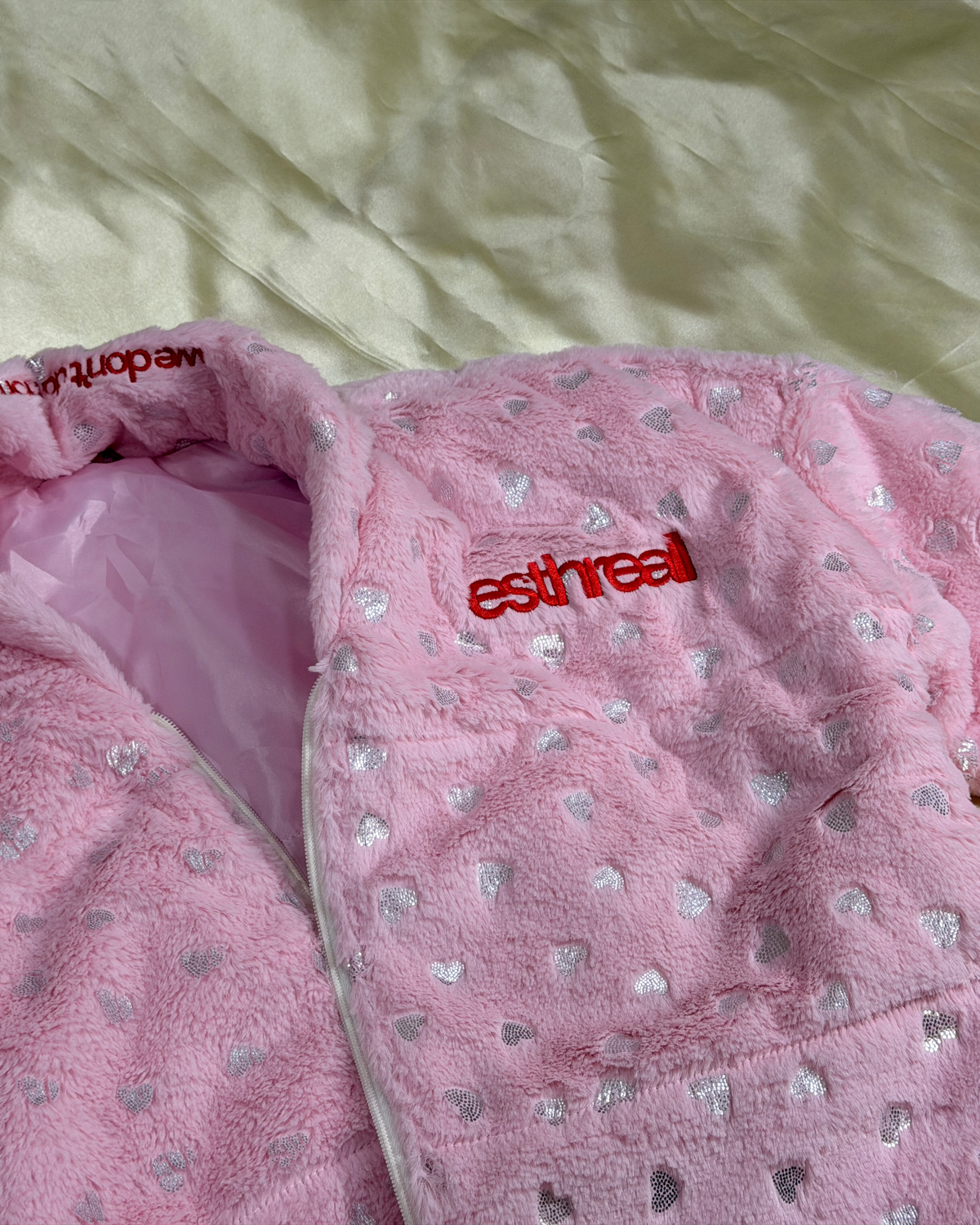 Mom's Love Puff Jacket | Baby Pink by esthreall