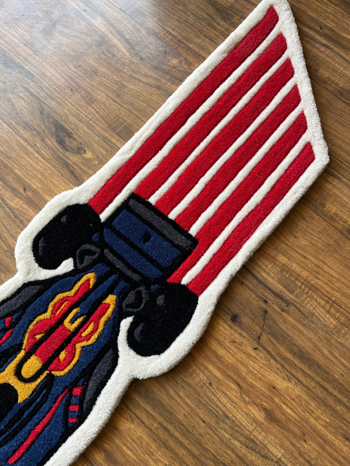 Red Bull Racing Custom Rug by THE DRIP CO. RUGS