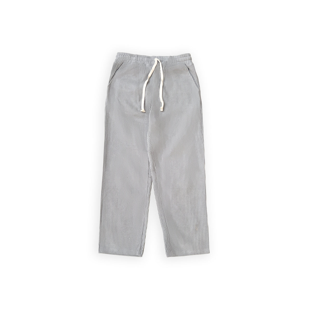 SWEATER KNIT FABRIC PANT(LIGHT GREY) by GREY AREA