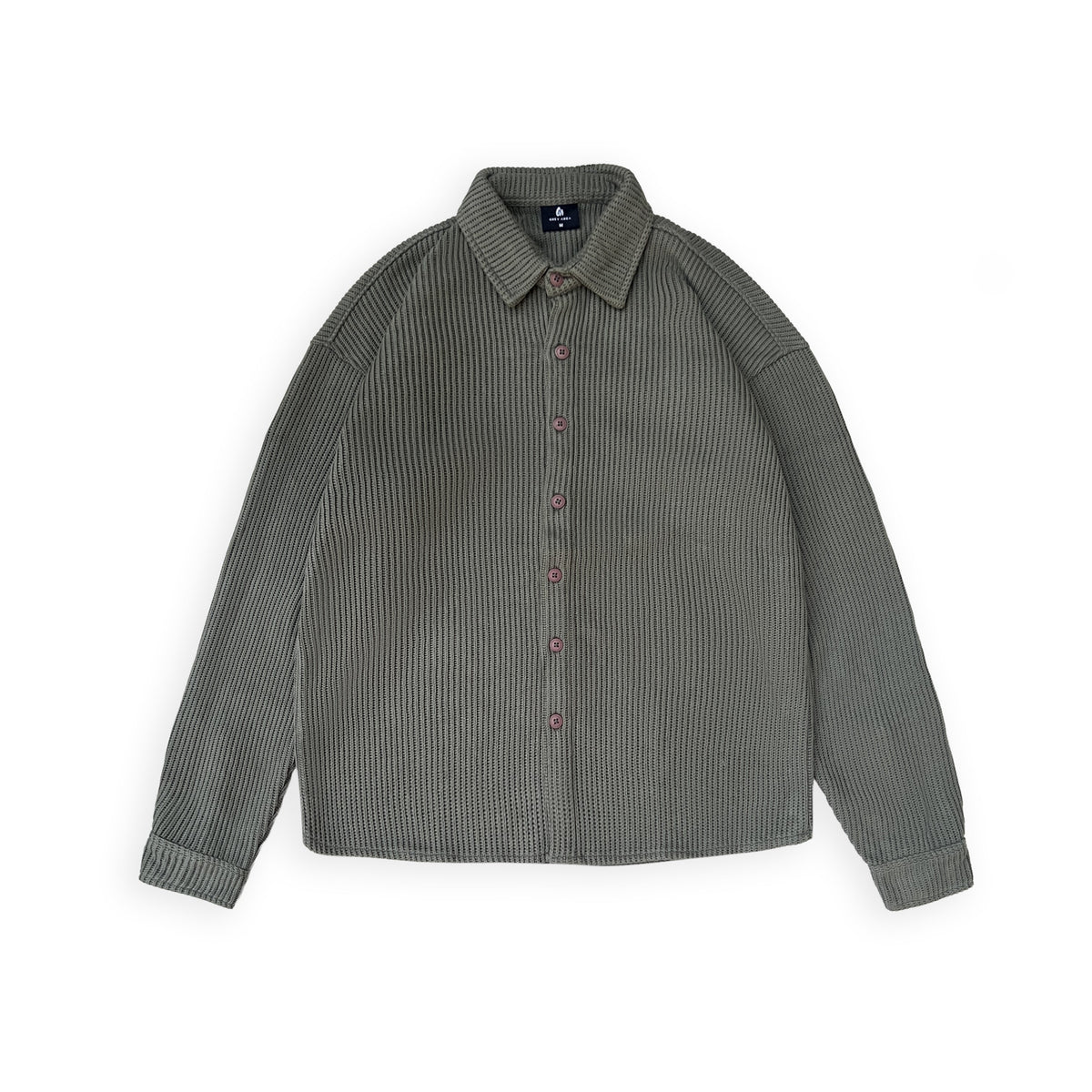 CO-ORD IN SWEATER KNIT FABRIC (OLIVE) by GREY AREA