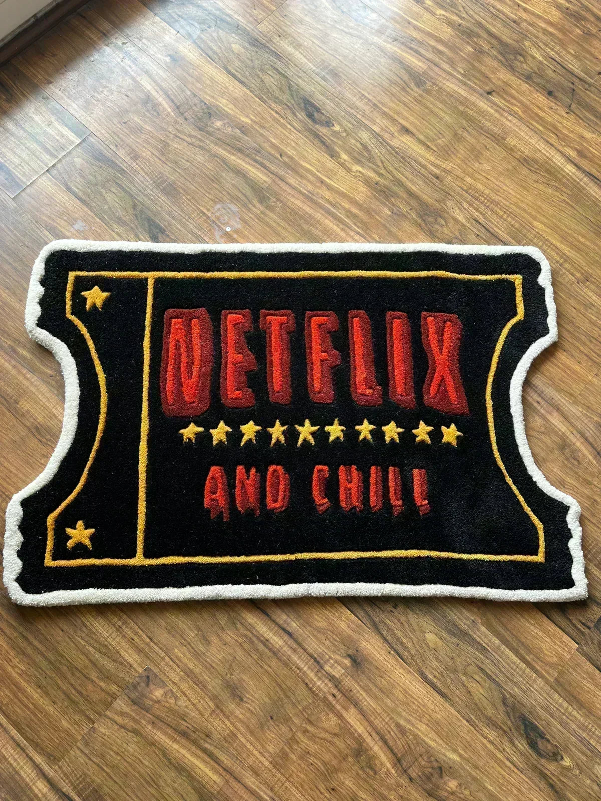 Netflixxx & Chill  Custom Rug by THE DRIP CO. RUGS