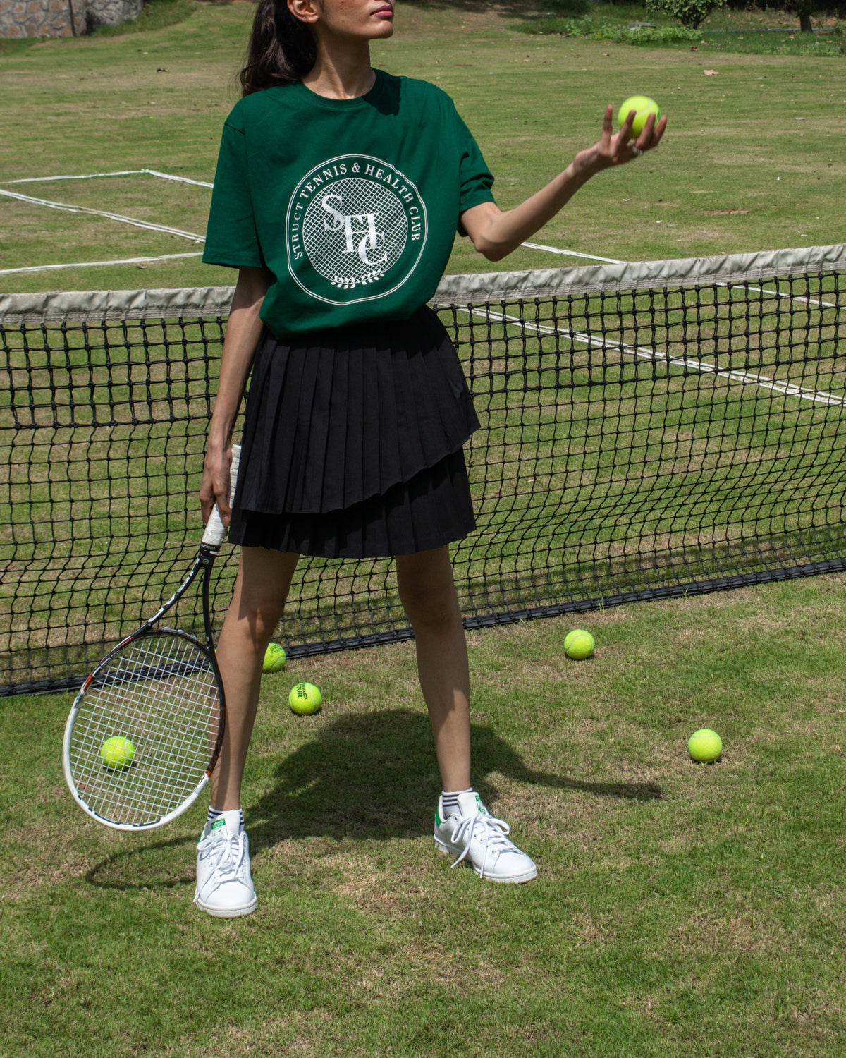 PLEATED TENNIS SKIRT by STRUCT