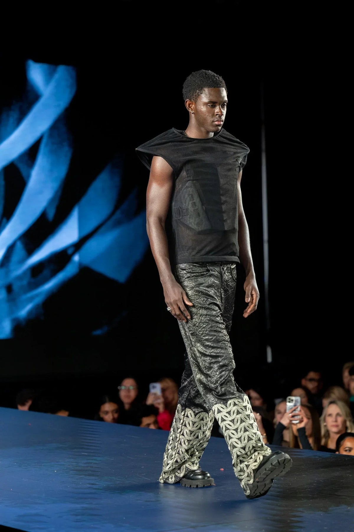 'Unbound' Embroidery Applique Pant by Cause & Effect