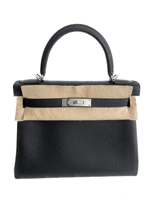Hermès Kelly 25 Sellier – Noir Epsom PHW CK