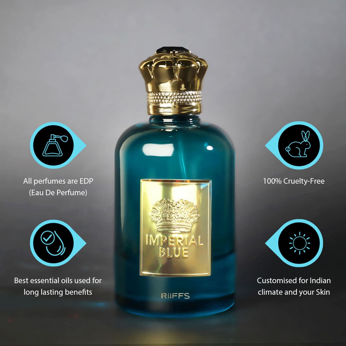 RiiFFS IMPERIAL BLUE 100 ML perfume official product image 6