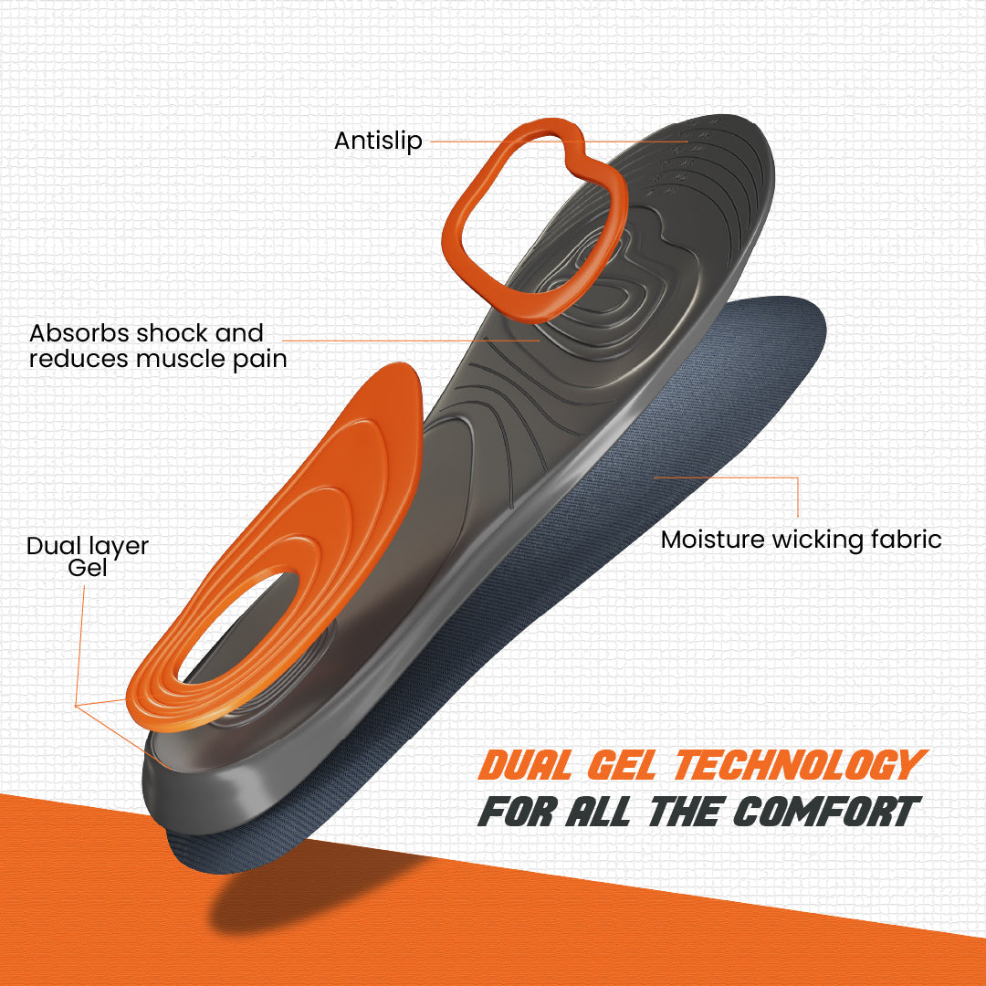 Dual Gel Performance Insole by Sneakare