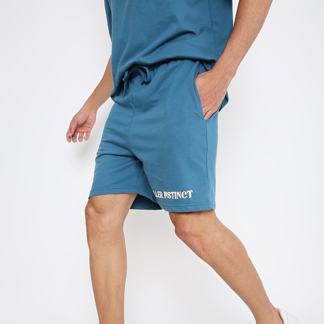 Oversized Shorts (Midnight Blue) by Instinct First