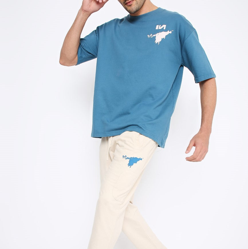 Oversized T-shirt (Midnight Blue) by Instinct First