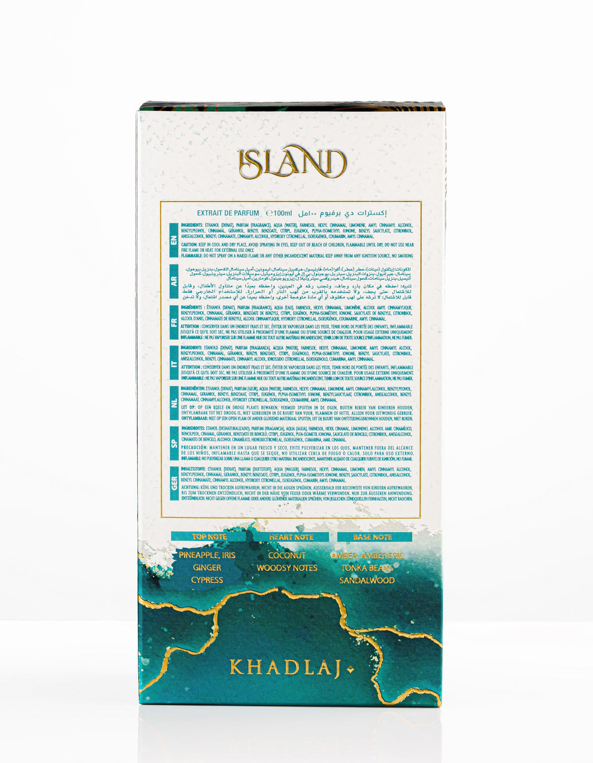 Khadlaj Island Extrait de Parfum 100ML Khadlaj perfume