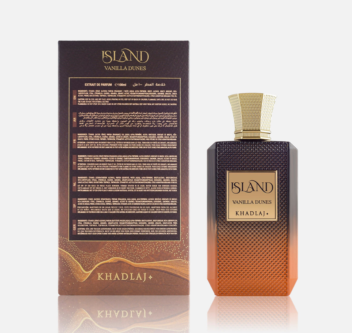 Khadlaj Island Vanilla Dunes Extrait de Parfum 100ML Khadlaj perfume