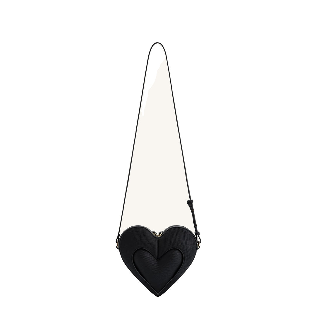 JW PEI Francisca Heart Shaped Crossbody Bag - Black by JW PEI