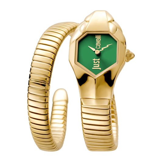 Glam DNA Yellow Gold Green - Just Cavalli JC1L001M0055