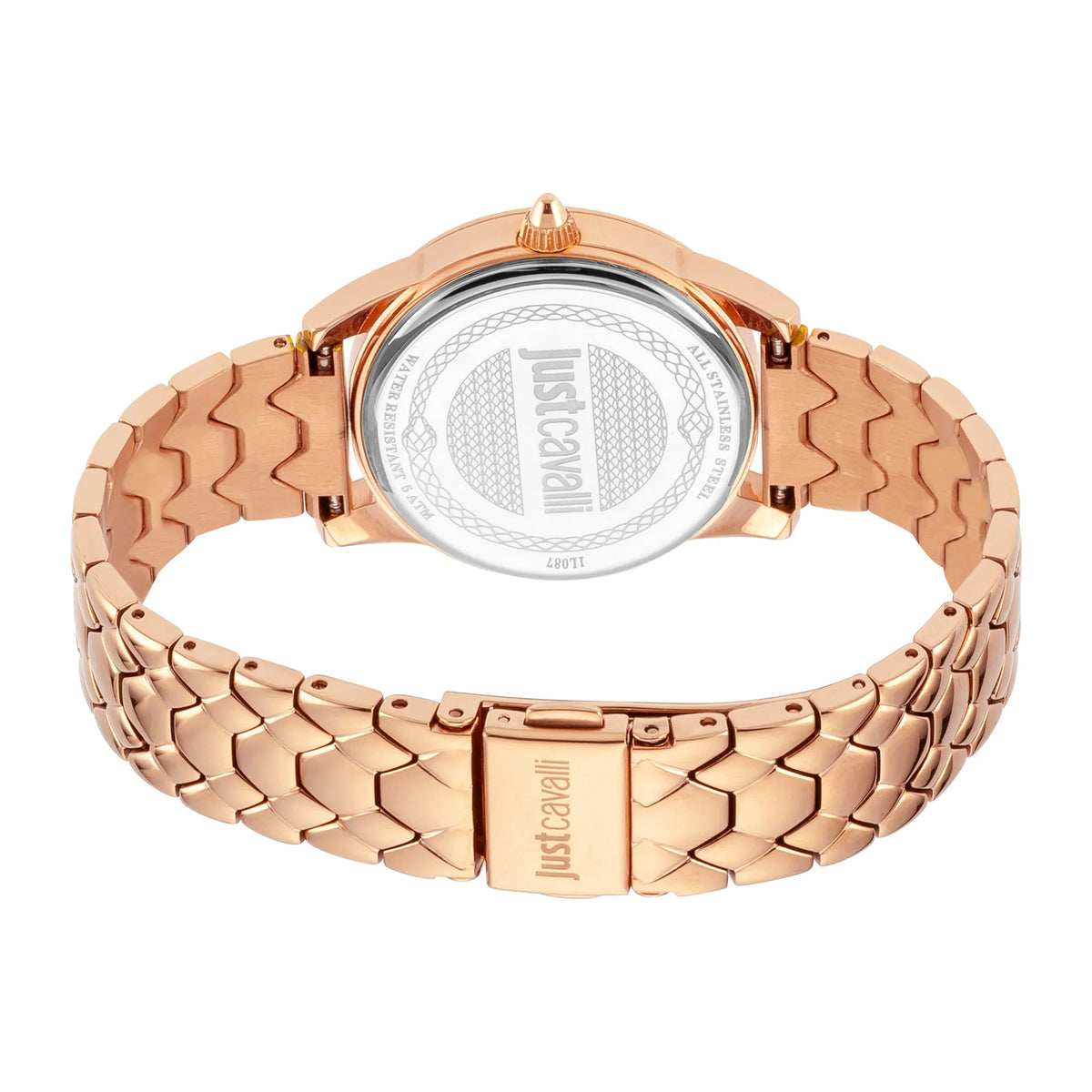 SET Steel Rose Gold Zircons - Just Cavalli JC1L087M0065
