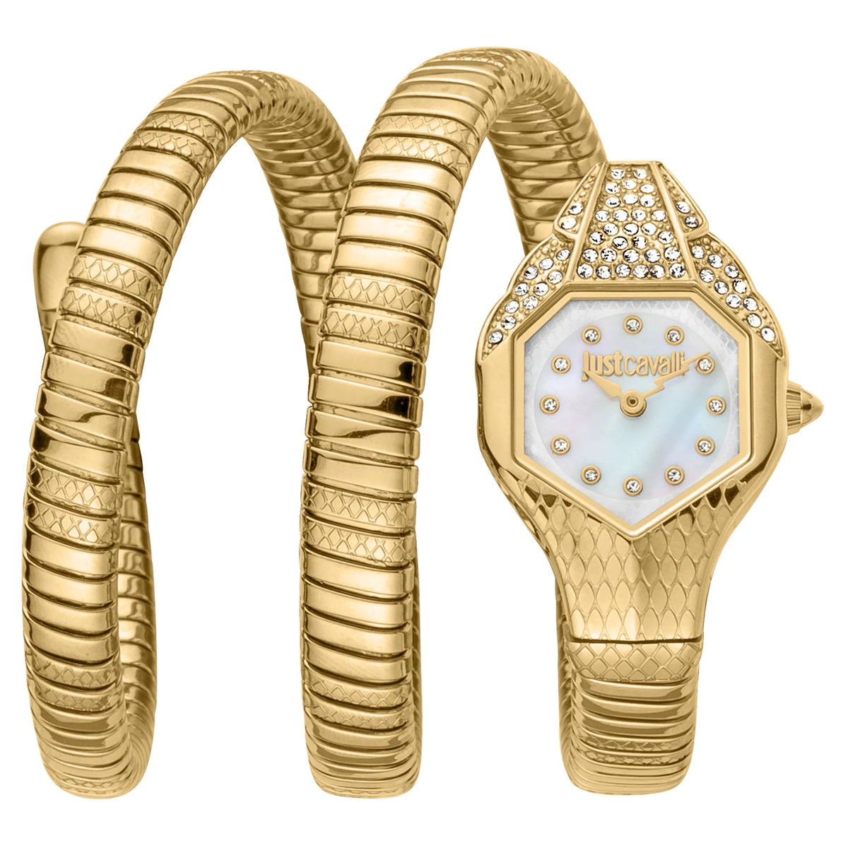 Glam Evo 7 Doppio Yellow Gold MOP - Just Cavalli JC1L193M0025