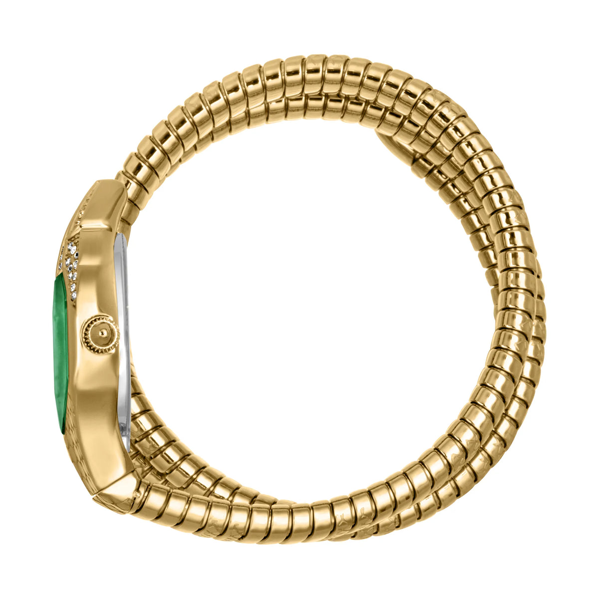 Glam Evo 7 Doppio Yellow Gold Green - Just Cavalli JC1L193M0035