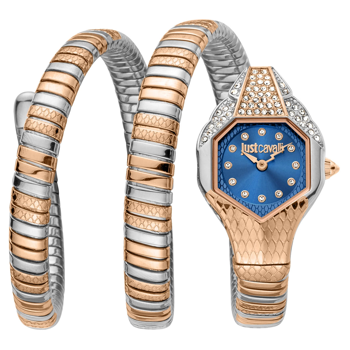 Glam Evo 7 Doppio Two Tones RG Blue - Just Cavalli JC1L193M0065
