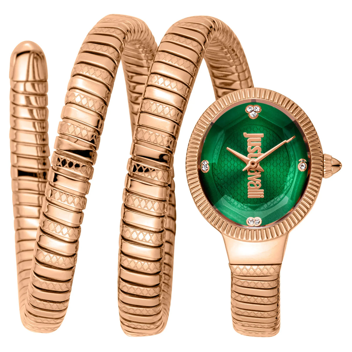 After Party Rose Gold Green - Just Cavalli JC1L269M0045