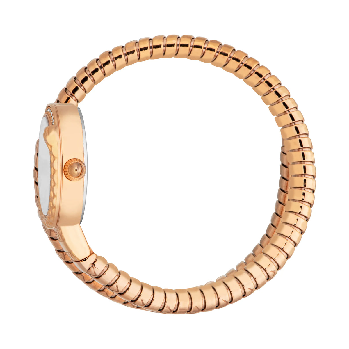 Cerchio Snake Rose Gold Silver Grey - Just Cavalli JC1L301M0045