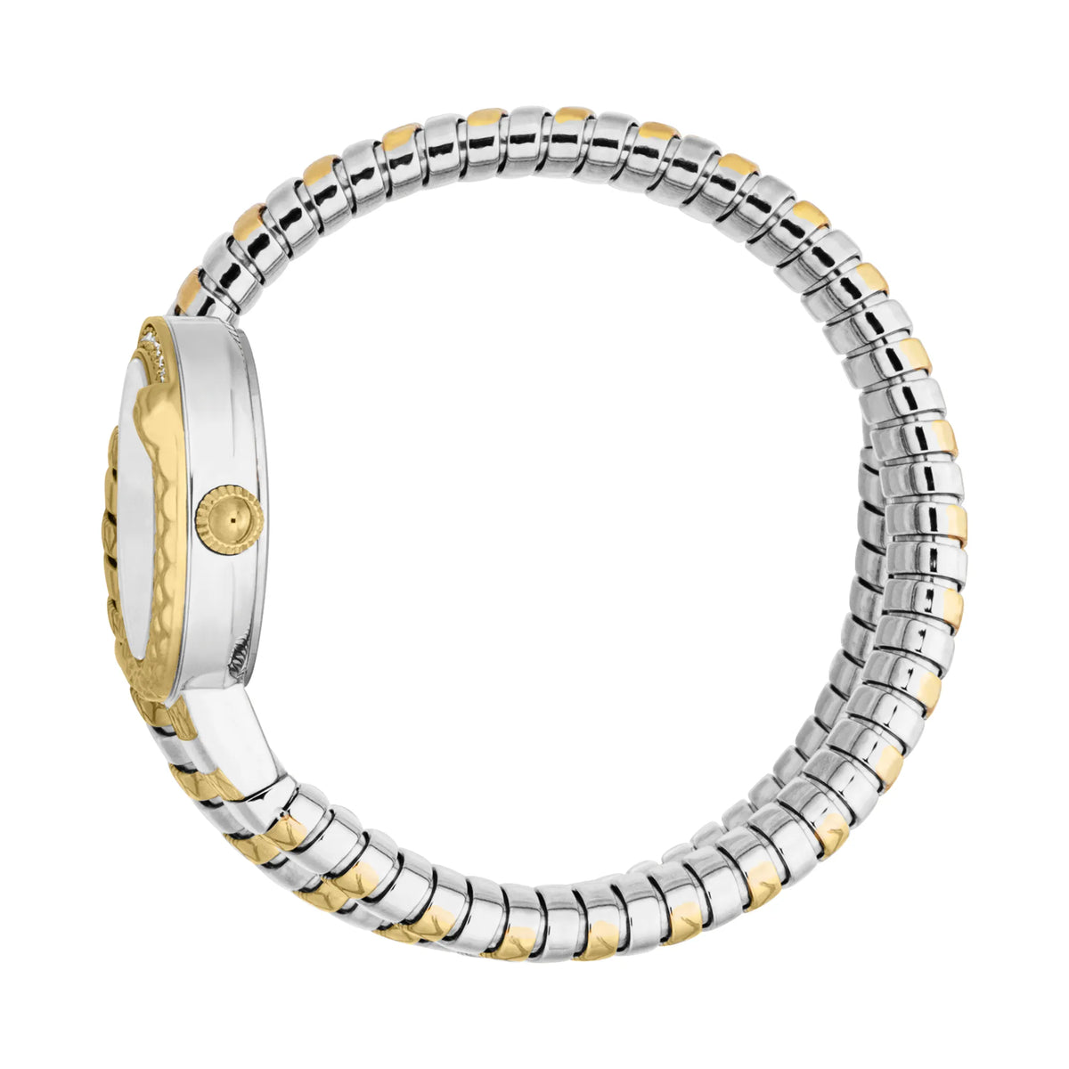 Cerchio Snake Two Tones YG Silver Grey - Just Cavalli JC1L301M0065