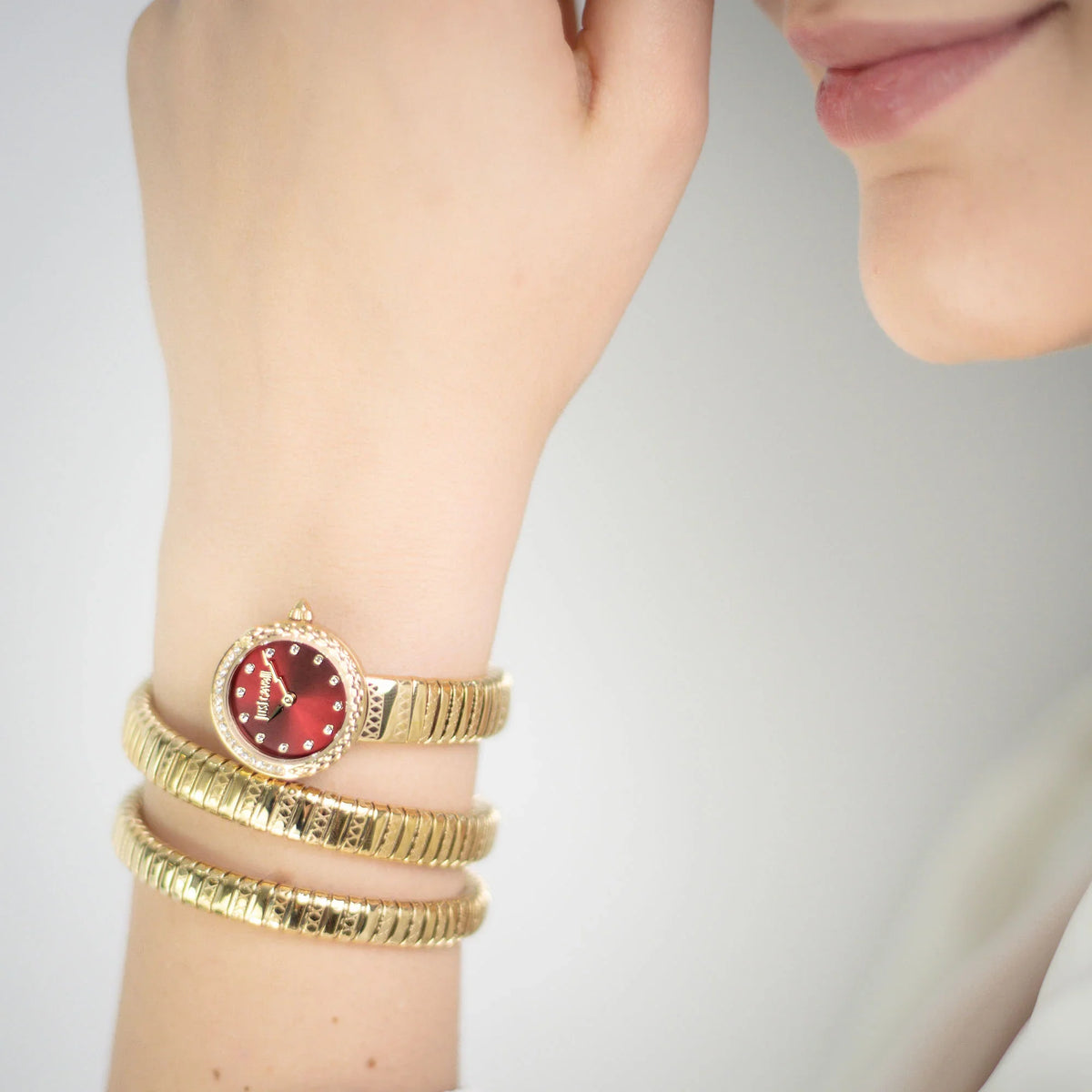Enchanting Yellow Gold Red - Just Cavalli JC1L302M0035
