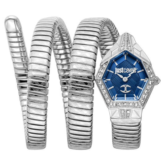 Mesmerizing Silver Blue - Just Cavalli JC1L304M0015