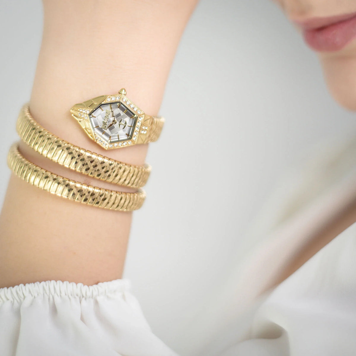 Mesmerizing Yellow Gold Silver - Just Cavalli JC1L304M0025