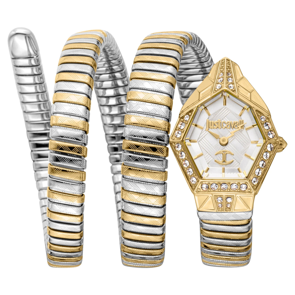 Mesmerizing Two Tones YG Silver - Just Cavalli JC1L304M0055