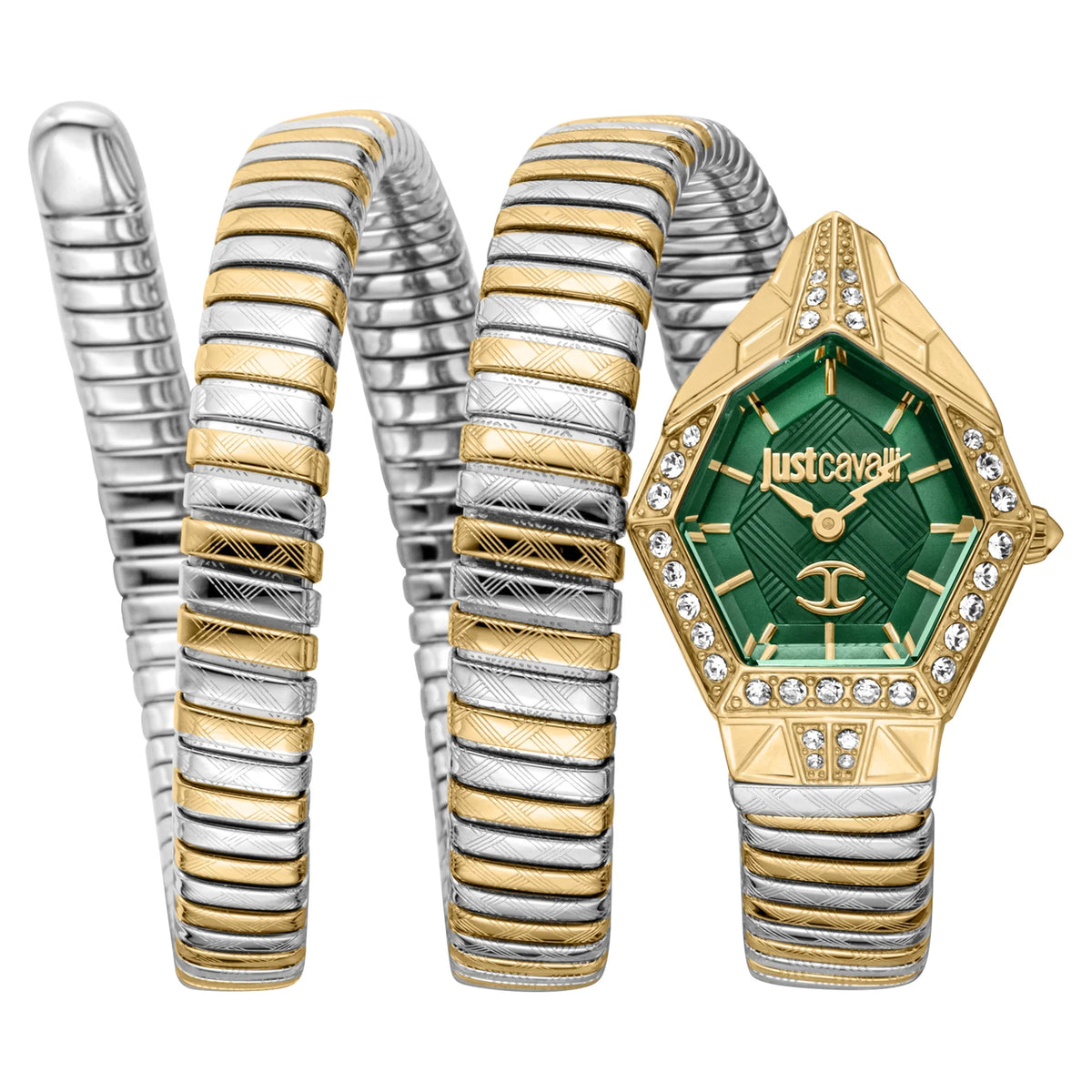 Mesmerizing Two Tones YG Green - Just Cavalli JC1L304M0065