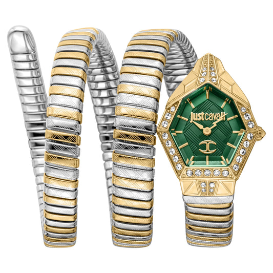 Mesmerizing Two Tones YG Green - Just Cavalli JC1L304M0065